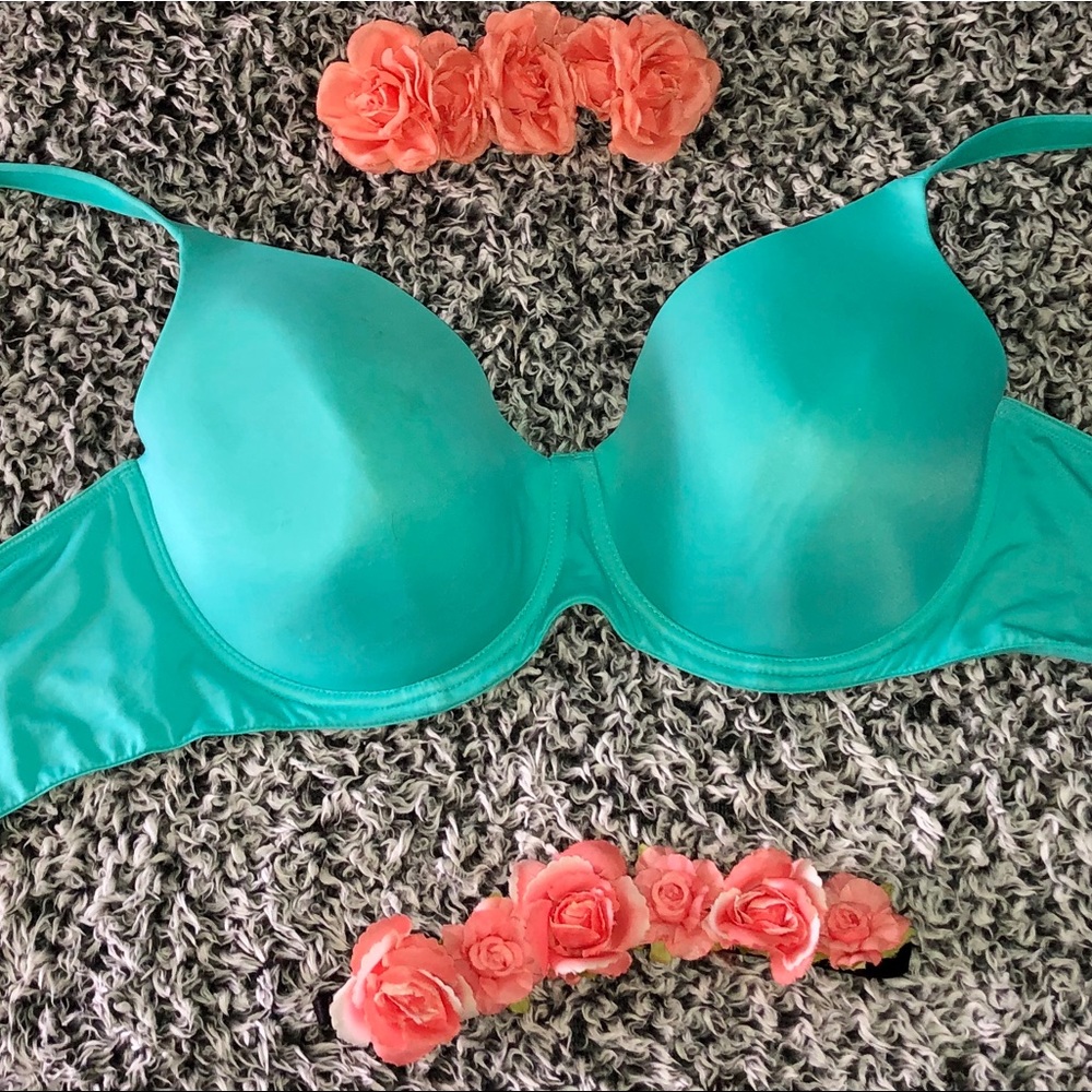 Dream Fit Secret Treasures Intimates Turquoise Bra